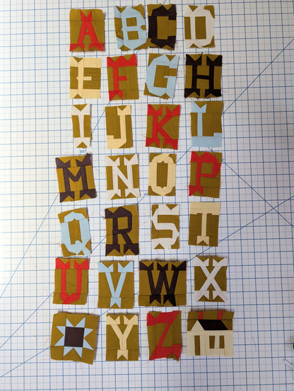 Spaghetti Western FPP Alphabet