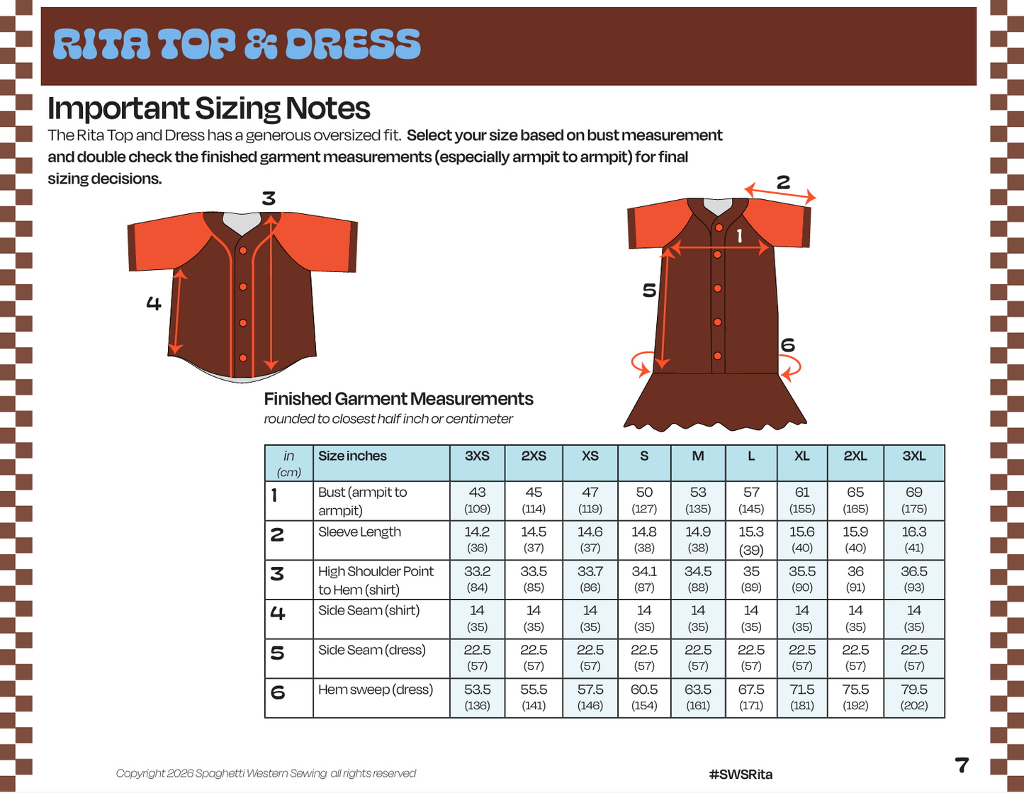 Rita Top & Dress